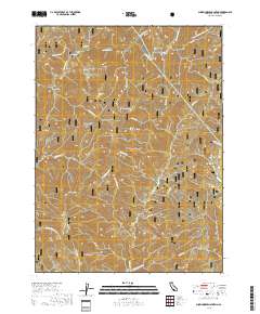 Shoeinhorse Mountain 2018 topographic map thumbnail