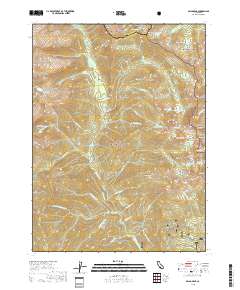 Siligo Peak 2018 topographic map thumbnail