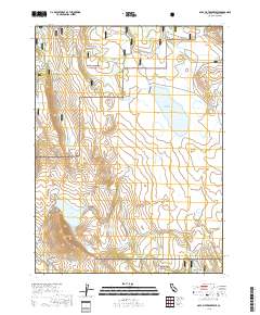 Silva Flat Reservoir 2018 topographic map thumbnail