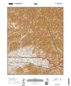 Simi Valley East 2018 topographic map thumbnail