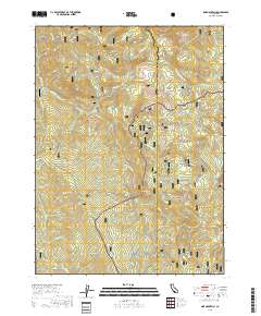 Sims Mountain 2018 topographic map thumbnail
