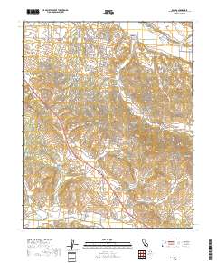 Sisquoc 2018 topographic map thumbnail