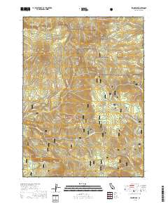 Skunk Ridge 2018 topographic map thumbnail