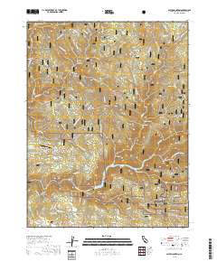 Slate Mountain 2018 topographic map thumbnail