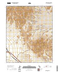 Sleeping Beauty 2018 topographic map thumbnail