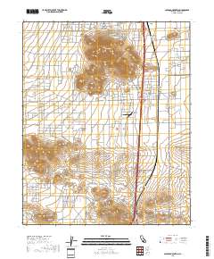 Soledad Mountain 2018 topographic map thumbnail