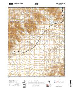 Spangler Hills East 2018 topographic map thumbnail