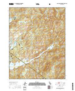 Spicer Meadow Reservoir 2018 topographic map thumbnail