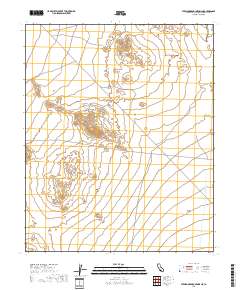 Stepladder Mountains NE 2018 topographic map thumbnail