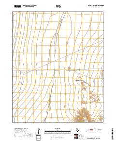Stepladder Mountains NW 2018 topographic map thumbnail