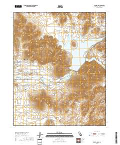 Success Dam 2018 topographic map thumbnail