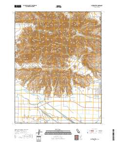 Sutter Buttes 2018 topographic map thumbnail
