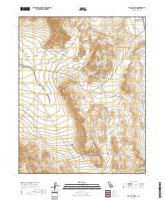 Talc City Hills 2018 topographic map thumbnail