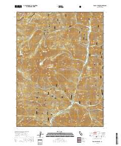 Tangle Blue Lake 2018 topographic map thumbnail