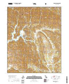 Tar Spring Ridge 2018 topographic map thumbnail