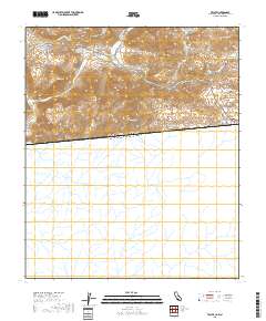 Tecate 2018 topographic map thumbnail