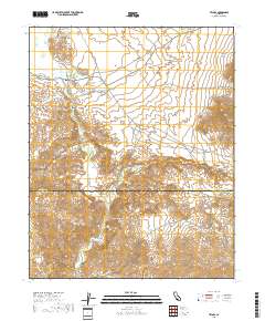 Tecopa 2018 topographic map thumbnail