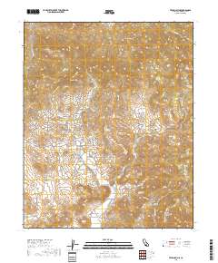 Tehachapi NE 2018 topographic map thumbnail