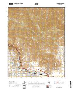 Tehachapi North 2018 topographic map thumbnail