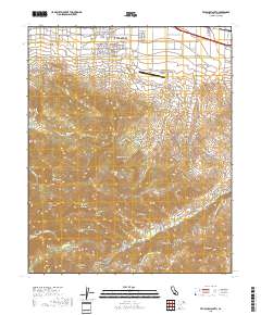 Tehachapi South 2018 topographic map thumbnail