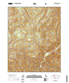 Tehipite Dome 2018 topographic map thumbnail