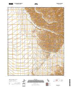 Tejon Hills 2018 topographic map thumbnail