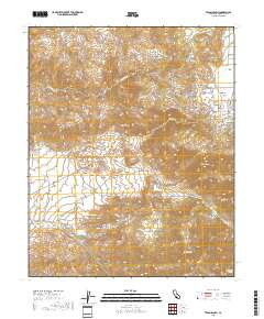 Tejon Ranch 2018 topographic map thumbnail