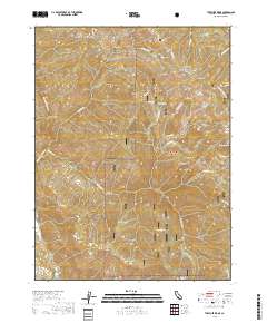 Thatcher Ridge 2018 topographic map thumbnail