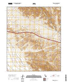 Thermal Canyon 2018 topographic map thumbnail