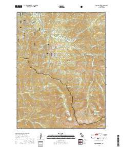 Thompson Peak 2018 topographic map thumbnail