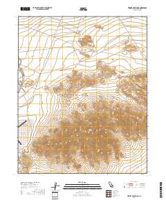Tiefort Mountains 2018 topographic map thumbnail