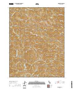 Tombs Creek 2018 topographic map thumbnail