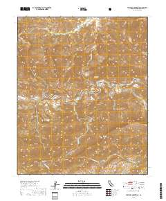 Topatopa Mountains 2018 topographic map thumbnail