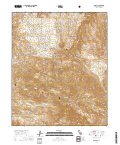 Toro Peak 2018 topographic map thumbnail