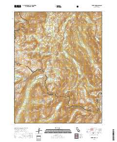 Tower Peak 2018 topographic map thumbnail