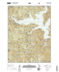 Trinity Dam 2018 topographic map thumbnail