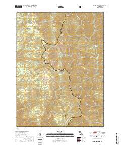 Trinity Mountain 2018 topographic map thumbnail