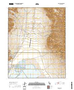 Trona East 2018 topographic map thumbnail