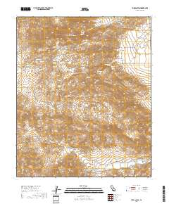 Tubb Canyon 2018 topographic map thumbnail