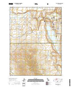 Tule Mountain 2018 topographic map thumbnail