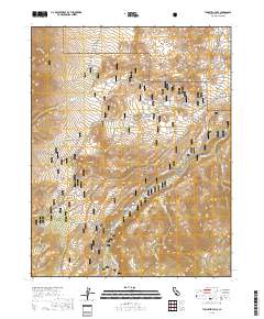 Tungsten Hills 2018 topographic map thumbnail