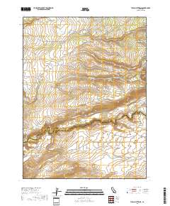 Tuscan Buttes NE 2018 topographic map thumbnail