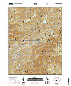 Twain Harte 2018 topographic map thumbnail