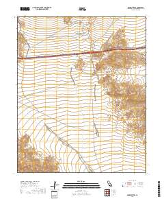 Brown Buttes 2018 topographic map thumbnail