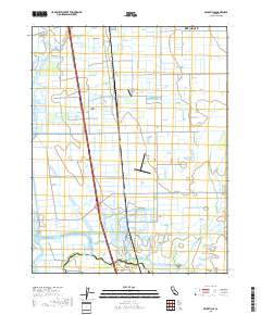 Bruceville 2018 topographic map thumbnail