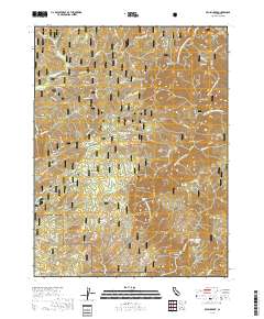 Brush Creek 2018 topographic map thumbnail