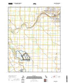 Brush Lake 2018 topographic map thumbnail