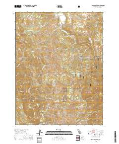 Brushy Mountain 2018 topographic map thumbnail