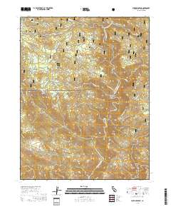 Buckhorn Peak 2018 topographic map thumbnail