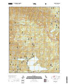 Bucks Lake 2018 topographic map thumbnail